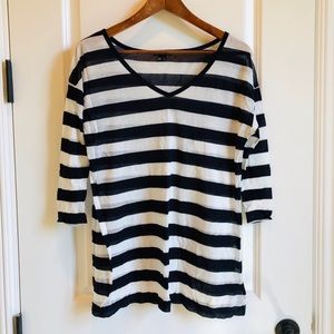 Theory 3/4 Sleeve Top